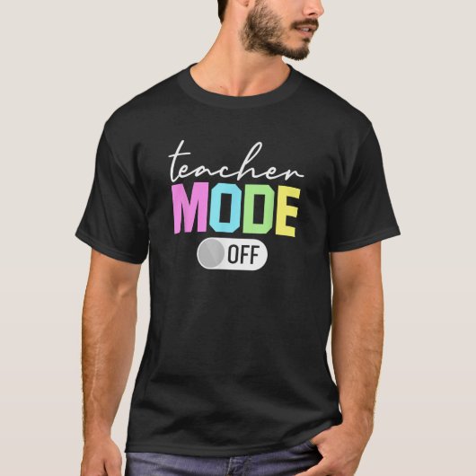 Leermodus van het einde van het jaar Hallo zomersc T-shirt (Voorkant)