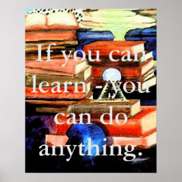 Leermotivatie cricketDiane Education Poster