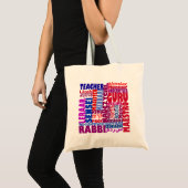 Leernamen Tote Bag (Voorkant (product))