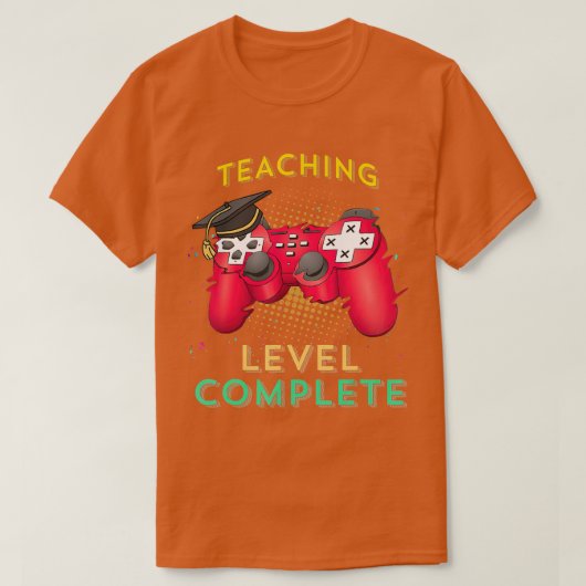 Leerniveau Complete school Afstuderen Ga T-shirt (Design voorkant)