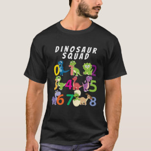 Leernummers Wiskunde tellen voor kleuterschool Ki T-shirt