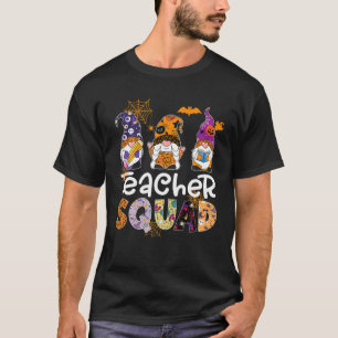 Leerplein Gnome Funny Halloween Costume Trick T-shirt