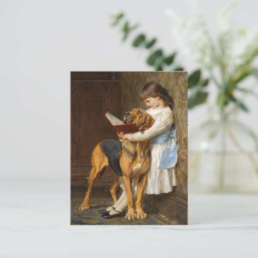 leerplicht | Briton Riviere Briefkaart (Staand voorkant)