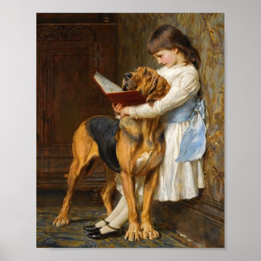 leerplicht | Briton Riviere Poster (Voorkant)