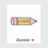 Leerpotlood Sticker (Vel)