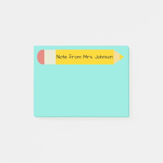 Leerpotloodnota Post-it® Notes (Voorkant)