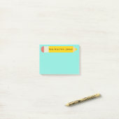 Leerpotloodnota Post-it® Notes (Op bureau)