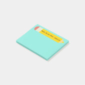Leerpotloodnota Post-it® Notes (Schuin)
