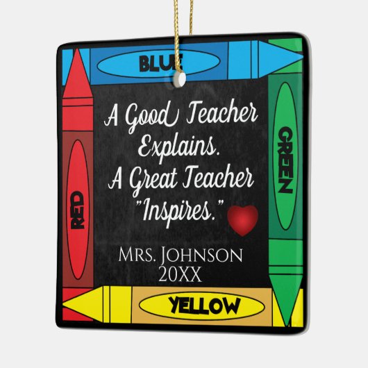 Leerprijsopgave #1 - Personeel Keramisch Ornament (Links)