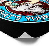 Leerproblemen Verpleegster voor Vrouwen Verpleegku Poster (Hoek)