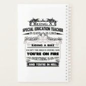 Leerprogramma voor speciaal onderwijs Gifts Women Planner (Achterkant)