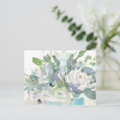 Leerregeling - Waterverf Bouquet Briefkaart (Staand voorkant)