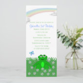 Leerregenboog: Bevroren uitnodiging van de Birthda (Staand voorkant)