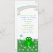 Leerregenboog: Bevroren uitnodiging van de Birthda (Voorkant / Achterkant)