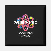 Leerscheikundewetenschap is als een magisch maar e magneet (Voorkant)