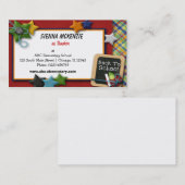 Leerschool basisschool visitekaartje (Voorkant / Achterkant)