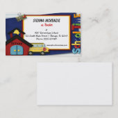 Leerschool basisschool visitekaartje (Voorkant / Achterkant)