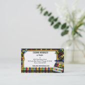 Leerschool basisschool visitekaartje (Staand voorkant)