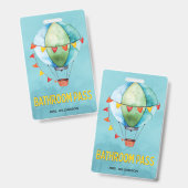 Leerschool Bathroom Pass Badge (Front & Back)