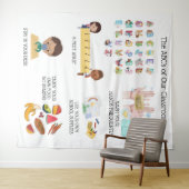 Leerschool Classroom Covid Rules Wandkleed (In Situ (horizontaal))