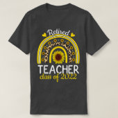 Leerschool in ruste van 2022 Rainbow Retirement S T-shirt (Design voorkant)