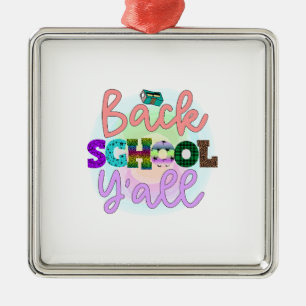 Leerschool Y Alle Metalen Ornament