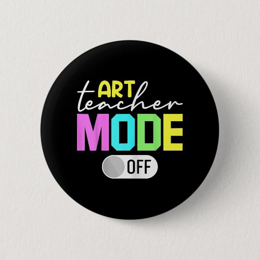 Leerstand uit ronde button 5,7 cm (Voorkant)