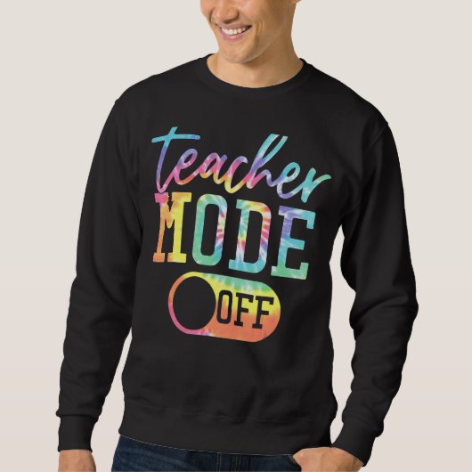 Leerstand van de Tie Dye op de laatste dag van de  Trui (Voorkant)