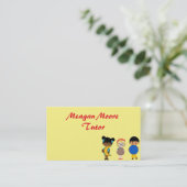 Leerstudenten Visitekaartje (Staand voorkant)