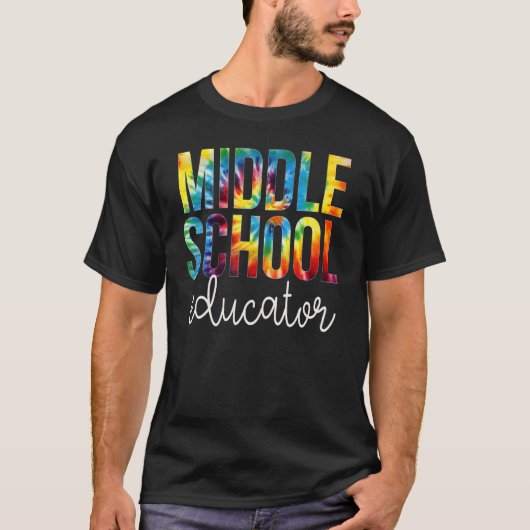 Leertijd middelbare school t-shirt (Voorkant)