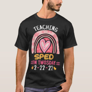 Leertijd op tweedaagse 2222022 Funny School Teac T-shirt