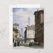 Leertoren, Bologna Briefkaart (Voorkant / Achterkant)