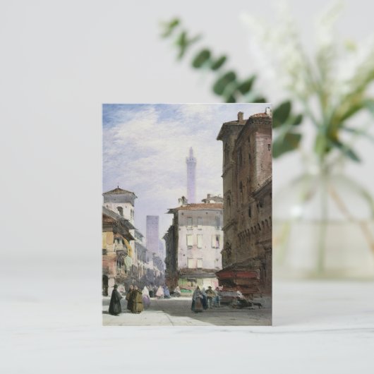 Leertoren, Bologna Briefkaart (Staand voorkant)