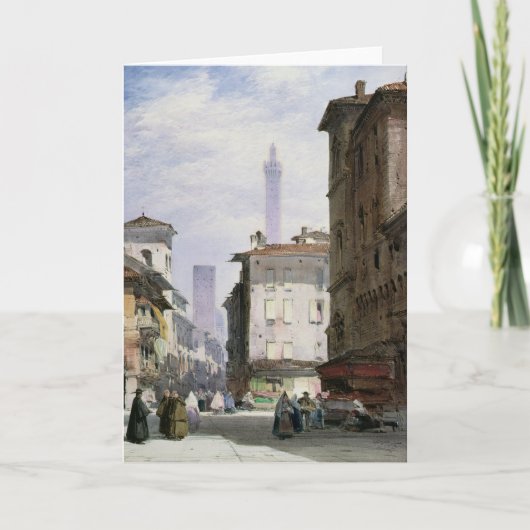 Leertoren, Bologna Kaart (Voorkant)