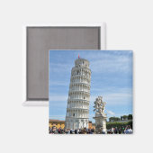 Leertoren en La Fontana dei Putti Statue, Pis Magneet (Voorkant / Achterkant)