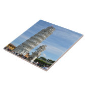 Leertoren en La Fontana dei Putti Statue Tegeltje (Zijkant)