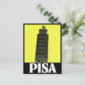 Leertoren van het ontwerp van het Briefkaart Pisa (Staand voorkant)