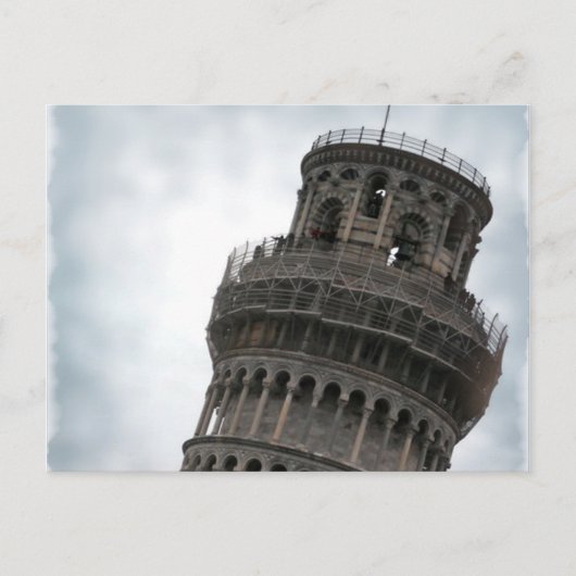 Leertoren van Pisa Briefkaart (Voorkant)