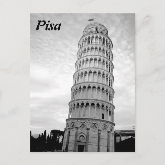 Leertoren van Pisa Briefkaart (Voorkant)