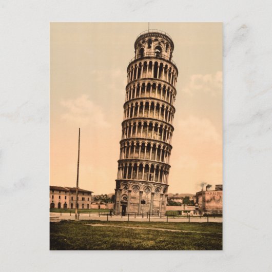 Leertoren van Pisa Briefkaart (Voorkant)