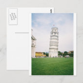 Leertoren van Pisa Briefkaart (Voorkant / Achterkant)