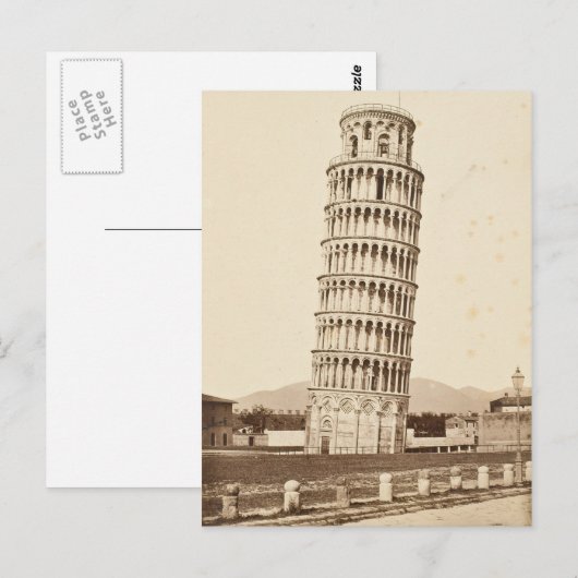 Leertoren van Pisa Briefkaart (Voorkant / Achterkant)