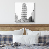 Leertoren van Pisa Canvas Afdruk (Insitu (Slaapkamer))