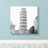 Leertoren van Pisa Canvas Afdruk (Insitu (Houten vloer))