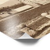 Leertoren van Pisa Foto Afdruk (Hoek)