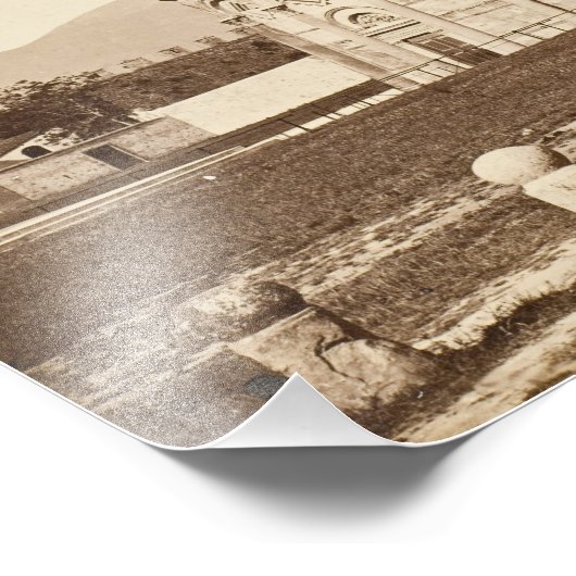 Leertoren van Pisa Foto Afdruk (Hoek)