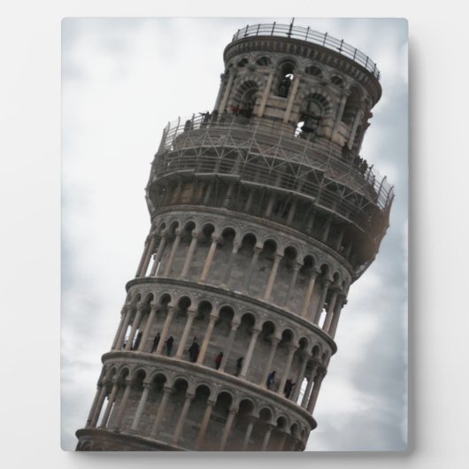 Leertoren van Pisa Fotoplaat (Voorkant)