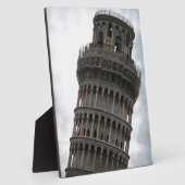 Leertoren van Pisa Fotoplaat (Zijkant)