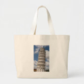 Leertoren van Pisa Grote Tote Bag (Voorkant)