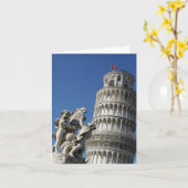 Leertoren van Pisa Kaart (Gele Bloem)